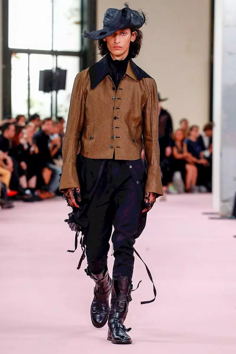 Ann Demeulemeester Veshje për meshkuj Pranverë Verë 2019 Paris18