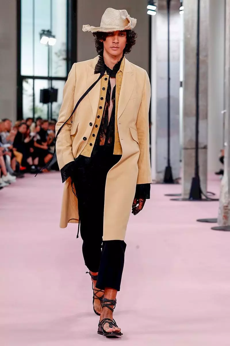 Ann Demeulemeester Erkek Giyim İlkbahar Yaz 2019 Paris19