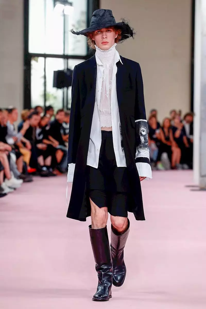 Ann Demeulemeester Menswear ฤดูใบไม้ผลิฤดูร้อน 2019 Paris20