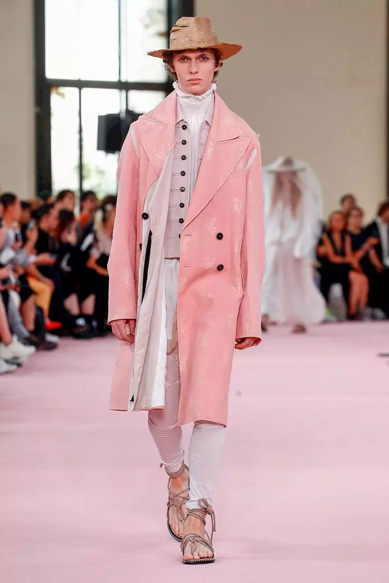 Ann Demeulemeester Menswear Msimu wa Majira ya Msimu wa Masika 2019 Paris23