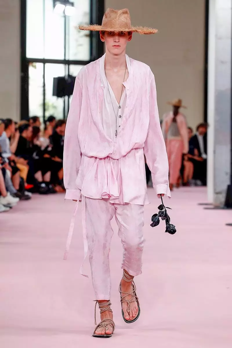 Ann Demeulemeester מענסוועאַר פרילינג זומער 2019 פּאַריז37