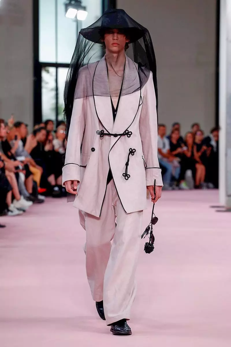 Ann Demeulemeester Veshje për meshkuj Pranverë Verë 2019 Paris50