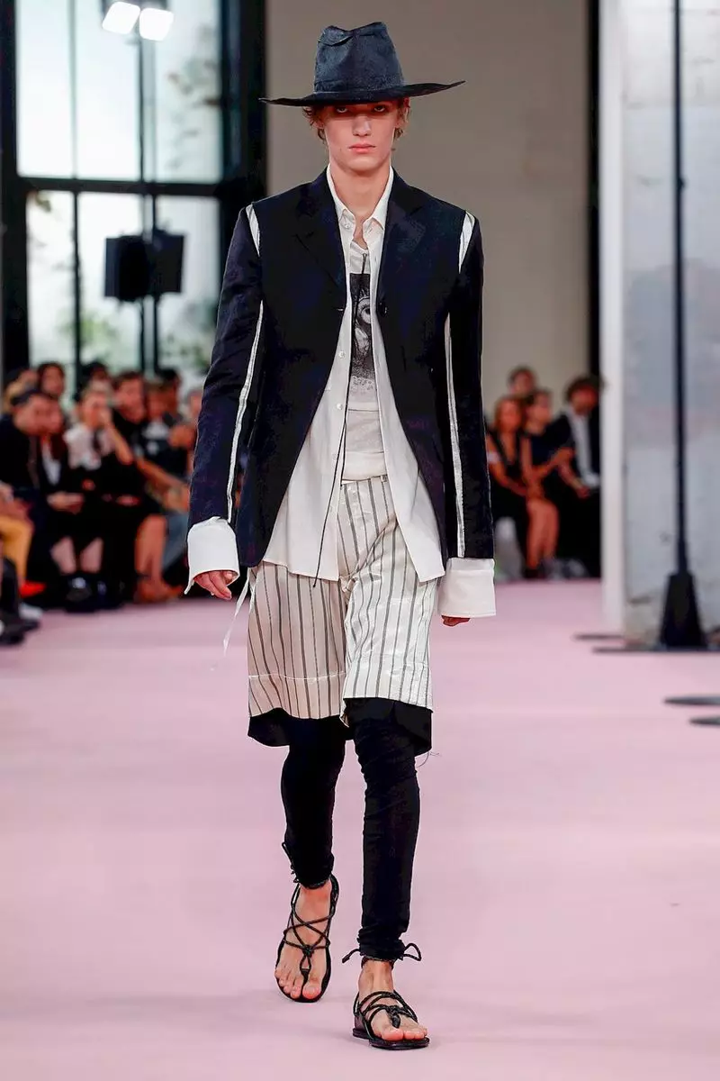 Ann Demeulemeester Herrkläder vårsommar 2019 Paris8