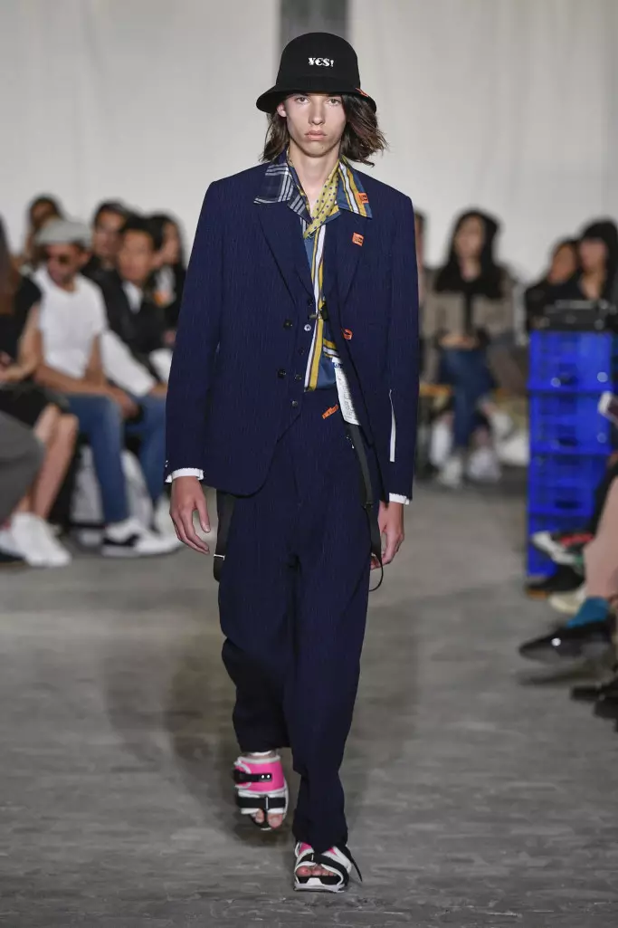 Maison Mihara Yasuhiro Masculino Primavera 2017