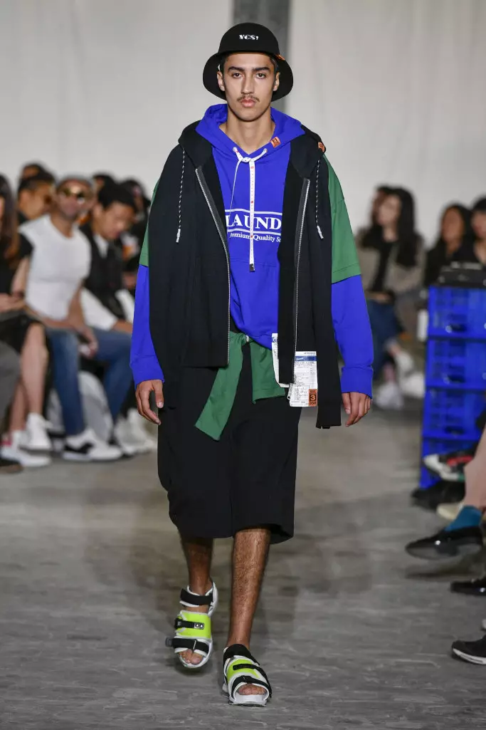 Maison Mihara Yasuhiro Masculino Primavera 2017