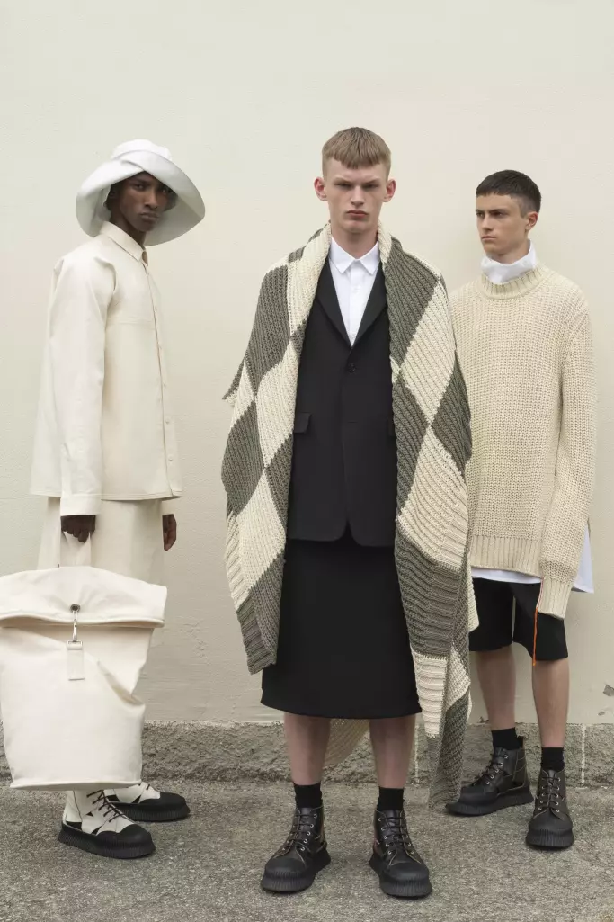 Jil Sander мъжка пролет 2019 г