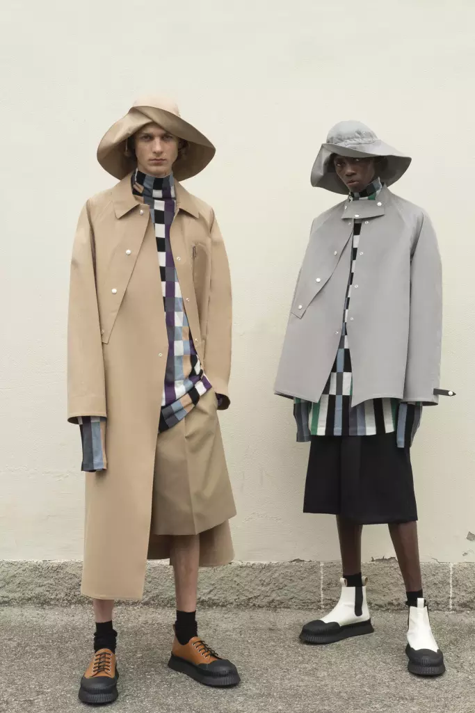 Jil Sander мъжка пролет 2019 г