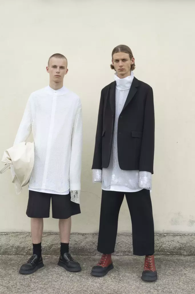 Jil Sander мъжка пролет 2019 г