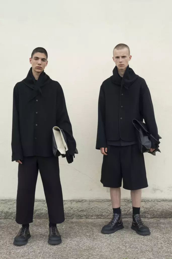 Jil Sander Gizonezkoen 2019ko udaberria