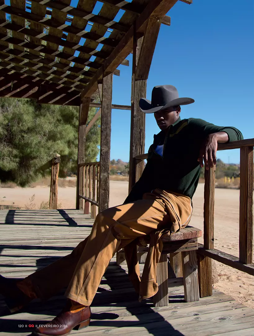 Lone Ranger Ronald Epps ni Karl Simone para sa GQ Brazil Pebrero 2018 89666_3