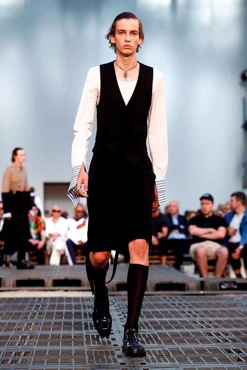 Alexander McQueen Moda masculina Primavera Verano 2019 Paris10