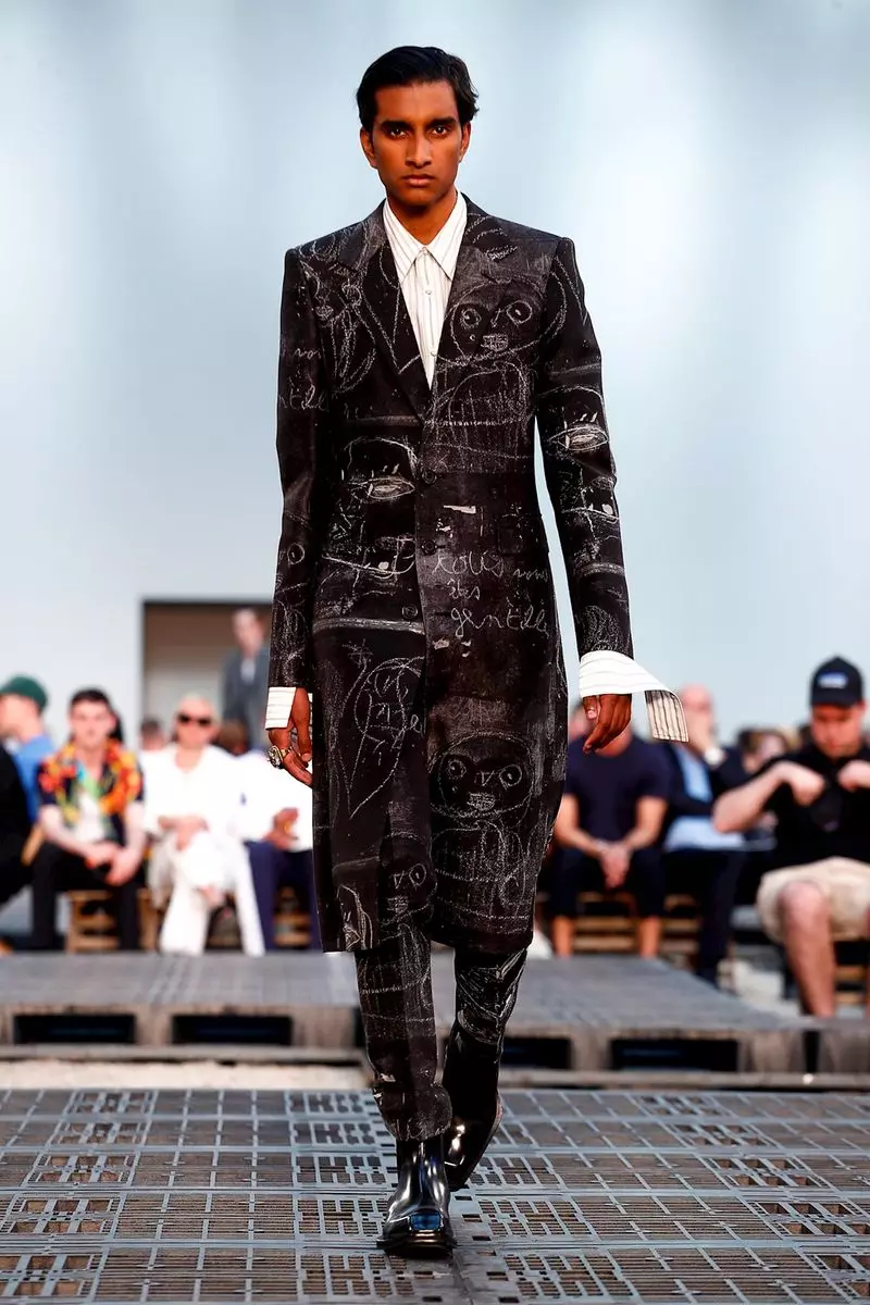 Alexander McQueen herrafatnaður vorsumar 2019 París14