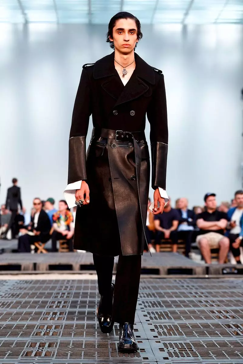 Alexander McQueen Menswear Gwanwyn Haf 2019 Paris17