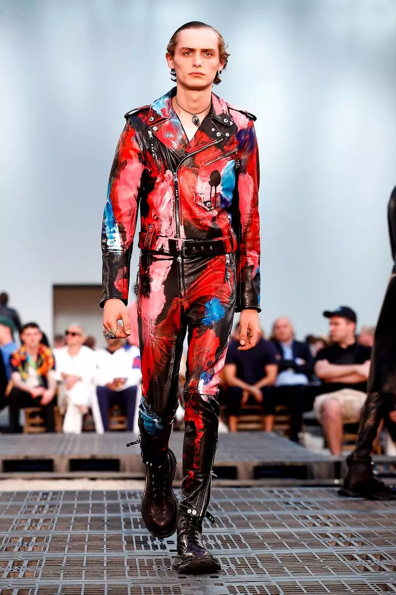 Alexander McQueen Kişi Geyimi Yaz Yayı 2019 Paris21