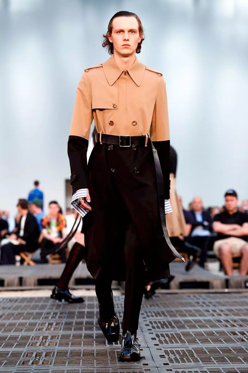 Alexander McQueen Baju Lalaki Musim Semi Usum Panas 2019 Paris9