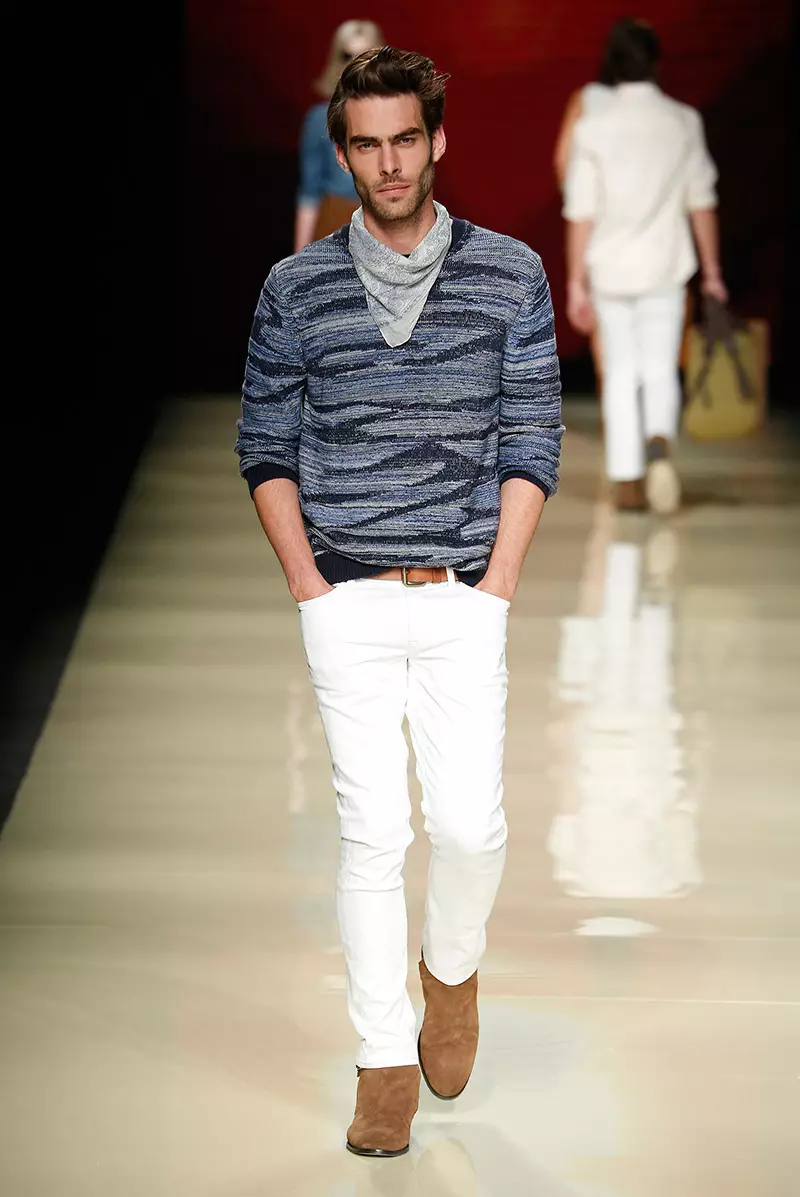 Na fa'aalia e Mango lana aoina o le Spring/Summer 2015 i le 080 Barcelona Fashion.