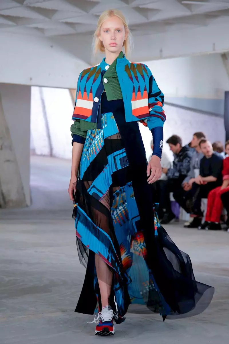 Sacai Gizonezkoen Arropa 2019ko Udaberria Udako Paris1