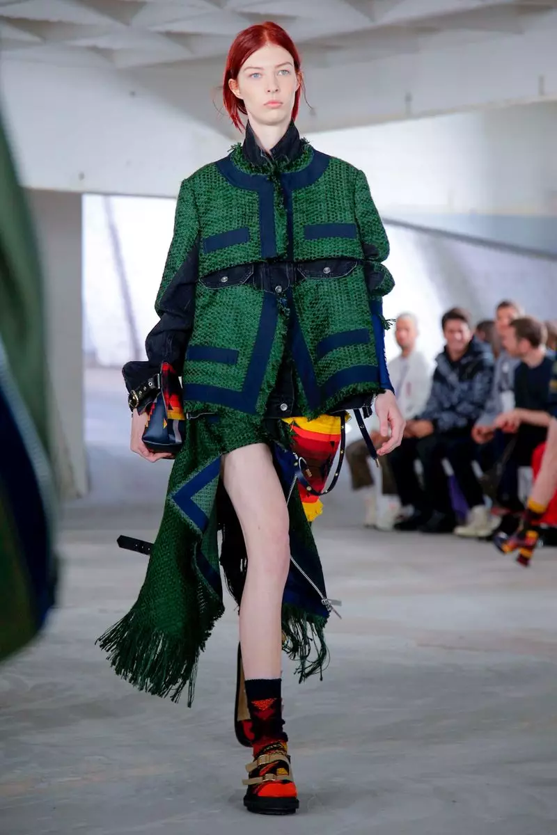 Sacai Gizonezkoen Arropa 2019ko Udaberria Paris50