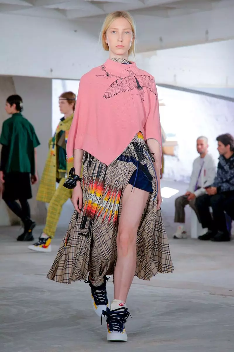 Sacai Gizonezkoen Arropa 2019ko Udaberria Udako Paris46