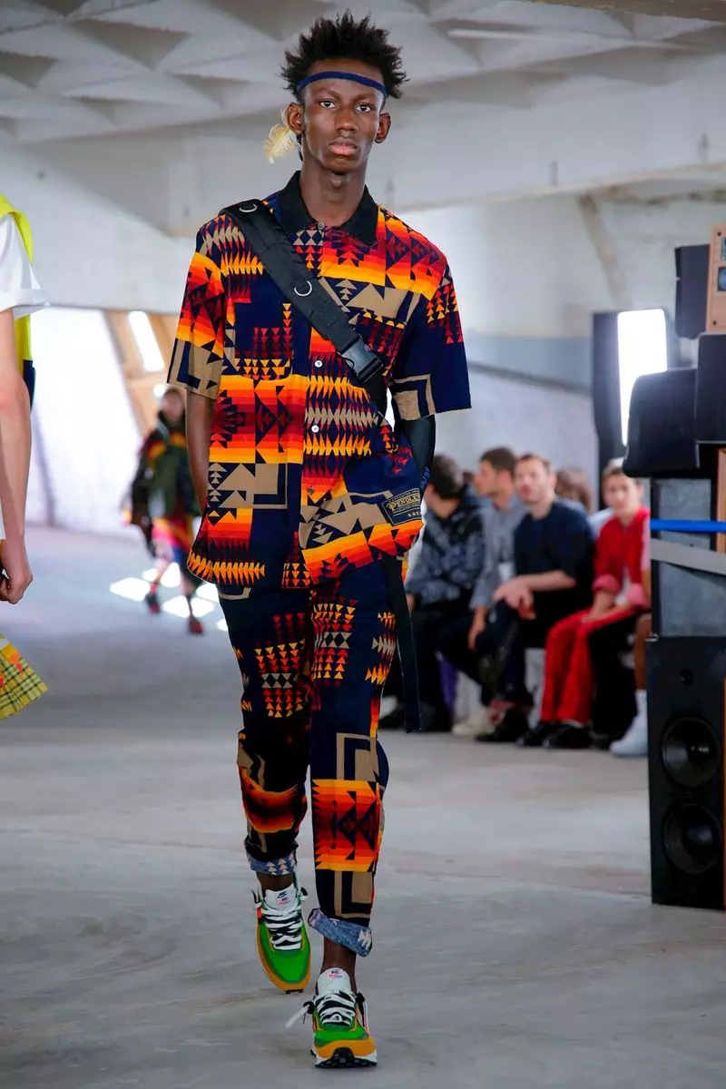 Sacai Menswear Xuân Hè 2019 Paris45