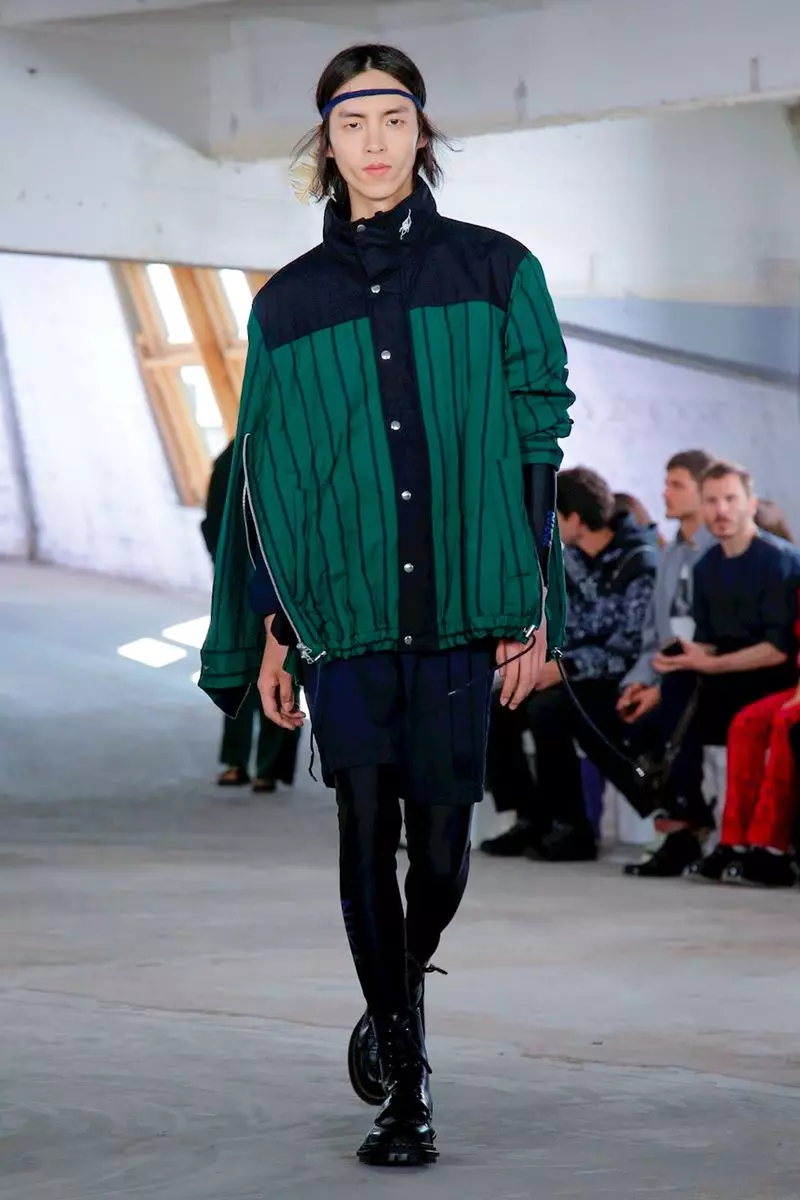 Sacai Gizonezkoen Arropa 2019ko Udaberria Udaberria Paris38