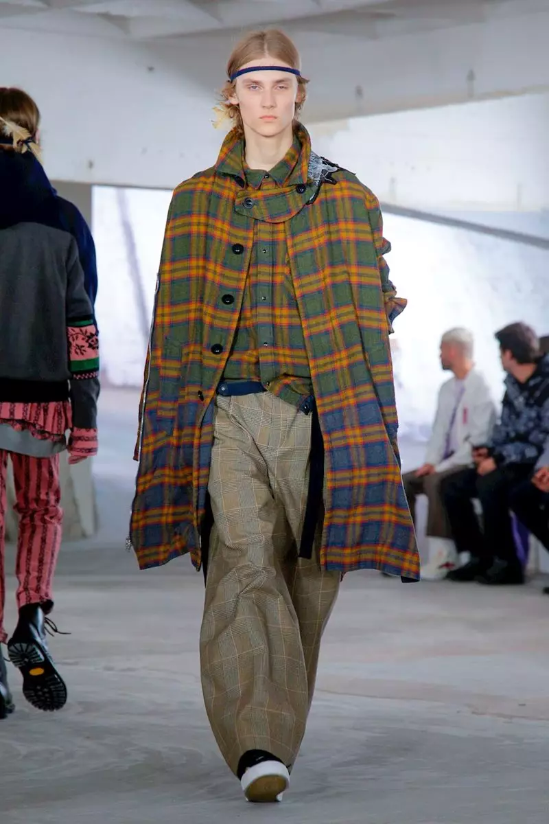 Sacai Menswear 2019 tavaszi nyár Párizs27