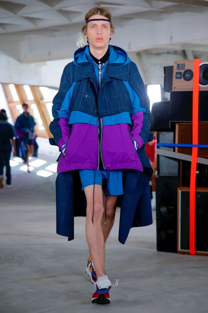 Sacai Herretøj Forår Sommer 2019 Paris23