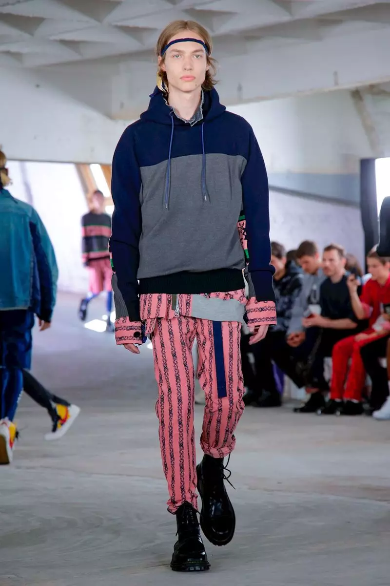 Sacai Gizonezkoen Arropa 2019ko Udaberria Udako Paris19