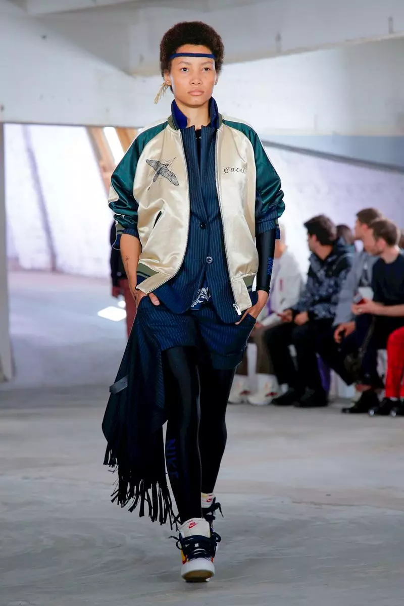 Sacai Herretøj Forår Sommer 2019 Paris18