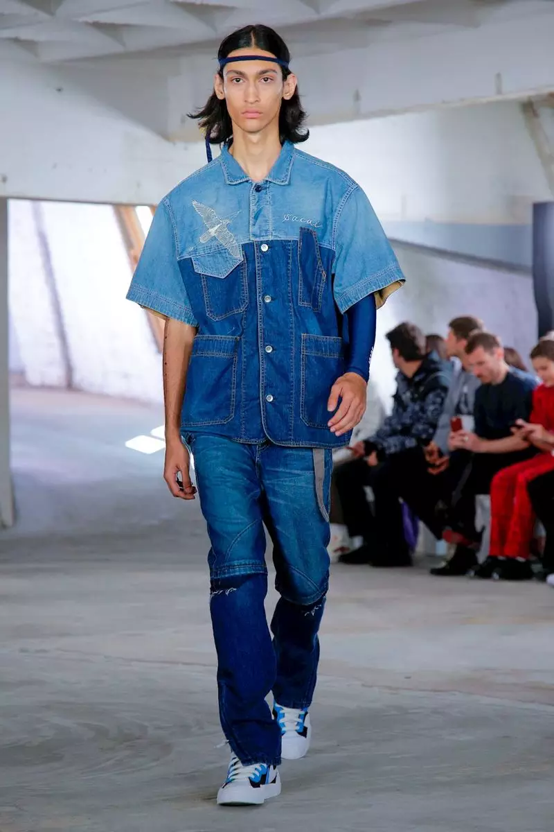 Sacai Menswear Xuân Hè 2019 Paris13