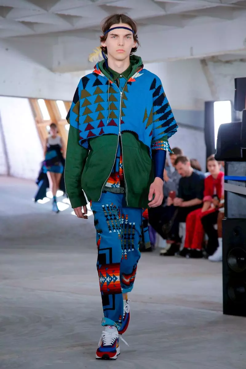 Sacai Menswear Xuân Hè 2019 Paris9