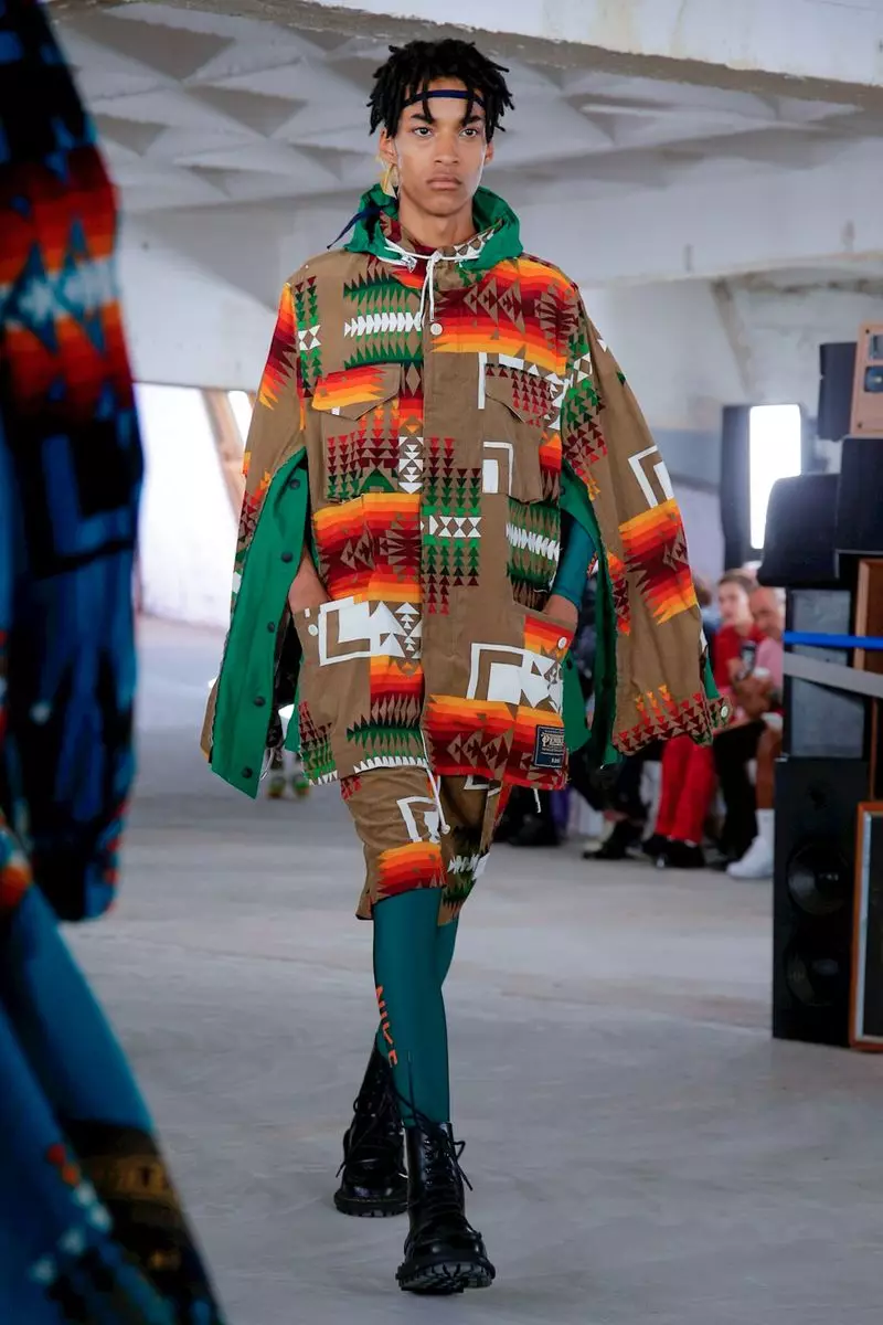 Sacai Pakaian Pria Musim Semi Musim Panas 2019 Paris4