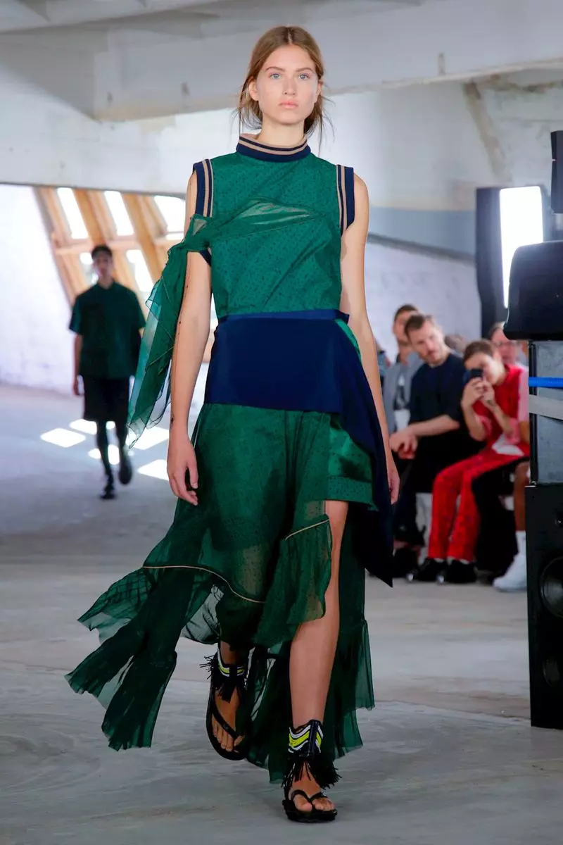 Sacai Herretøj Forår Sommer 2019 Paris53