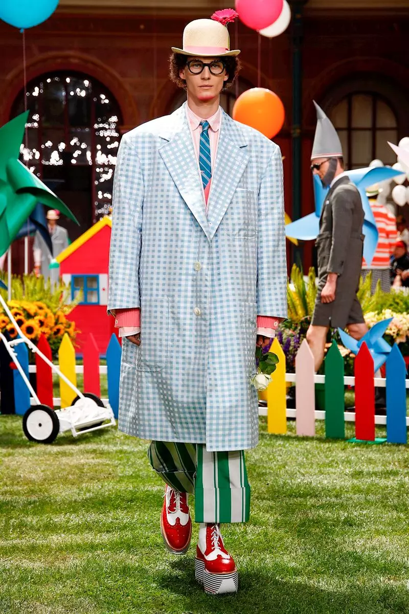 Busana Pria Thom Browne Musim Semi Musim Panas 2019 Paris22