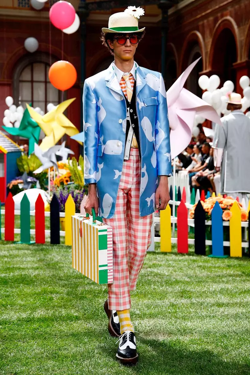 Thom Browne Erkek Giyim İlkbahar Yaz 2019 Paris27