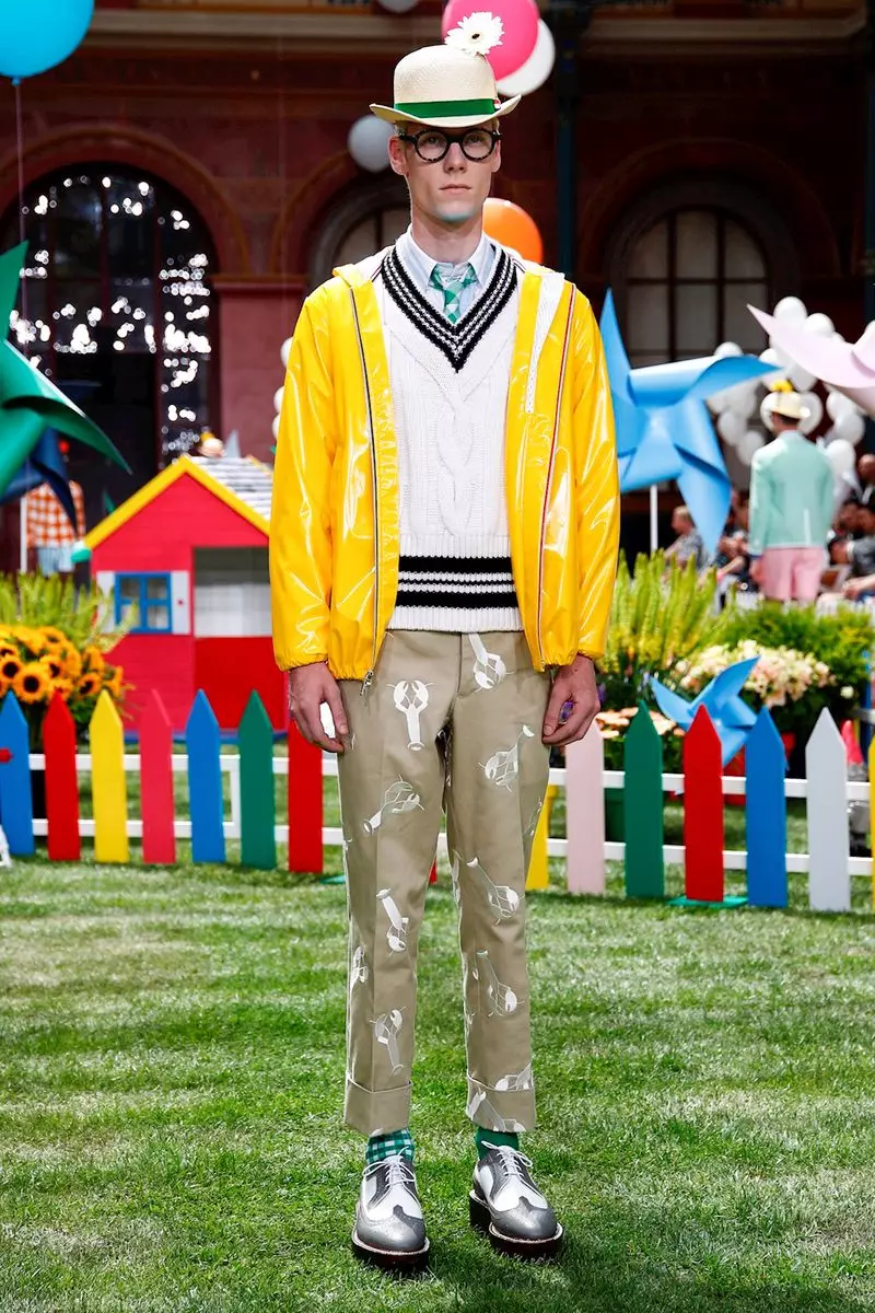 Thom Browne Menswear אביב קיץ 2019 פריז30