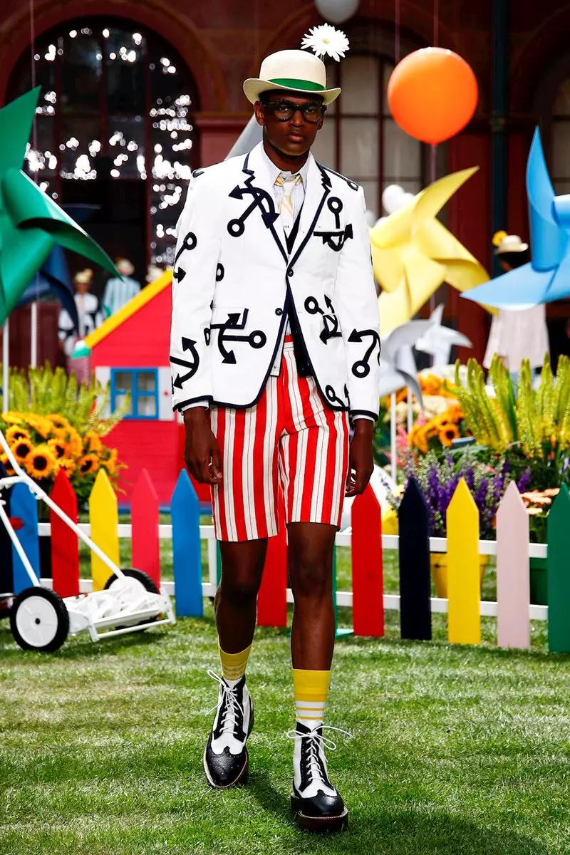 Thom Browne Menswear Orisun omi Ooru 2019 Paris37