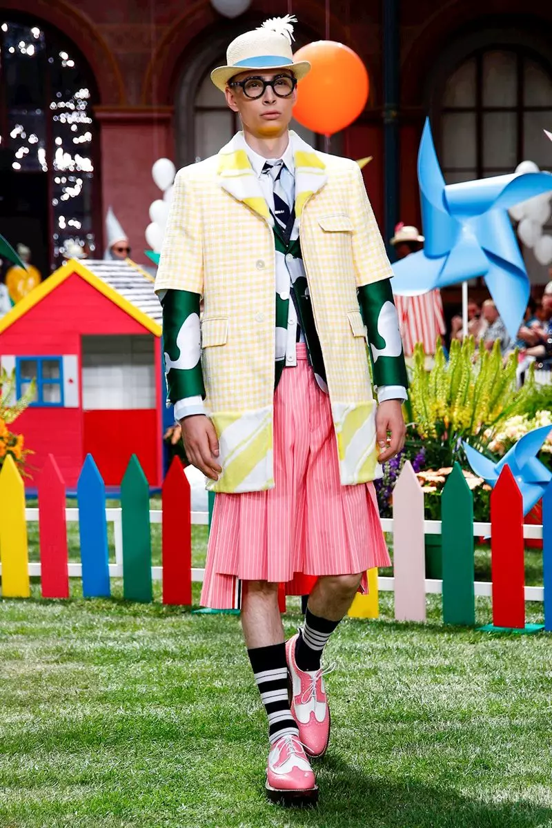 Thom Brown Menswear වසන්ත ගිම්හානය 2019 Paris44