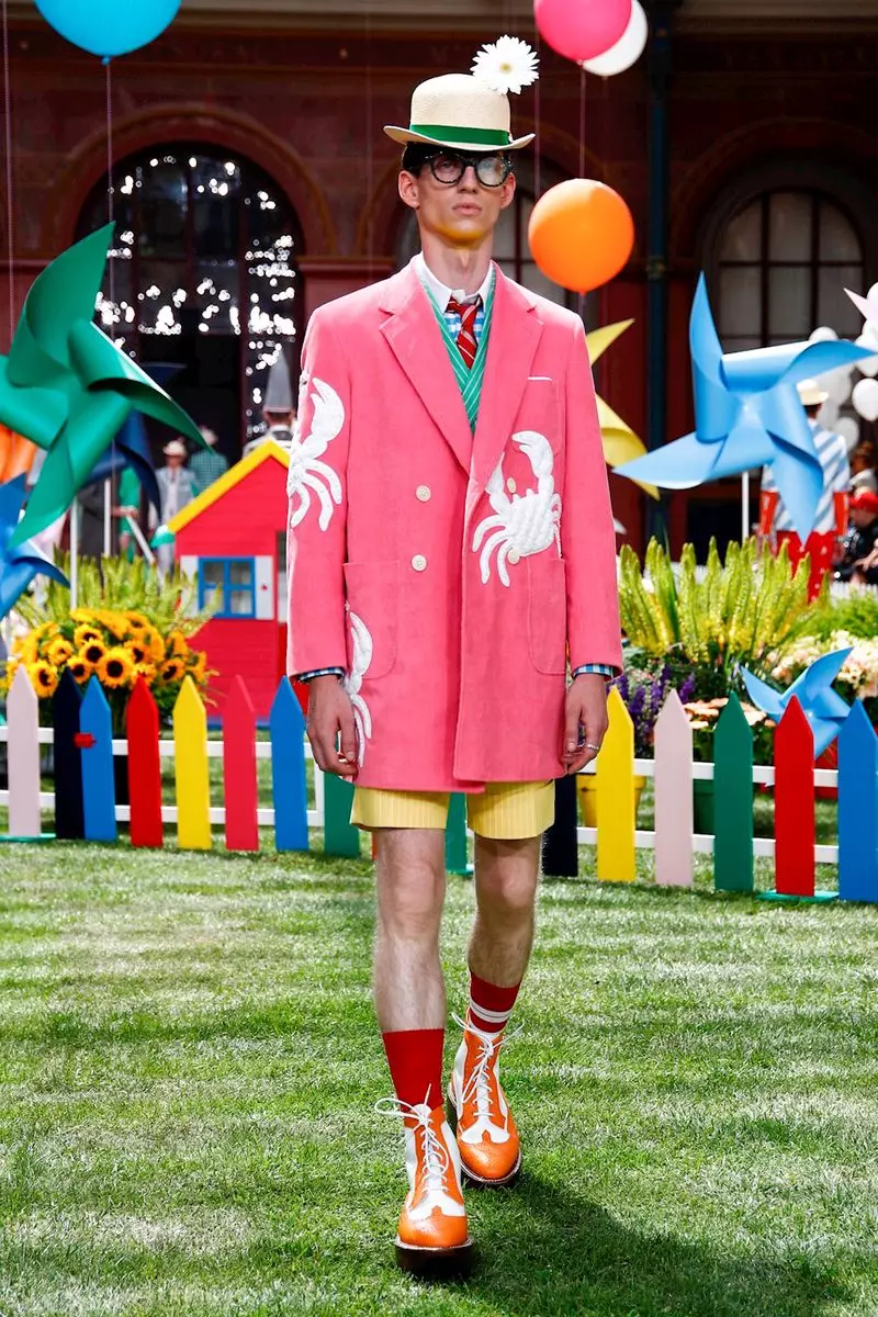 Thom Brown Menswear වසන්ත ගිම්හානය 2019 Paris51