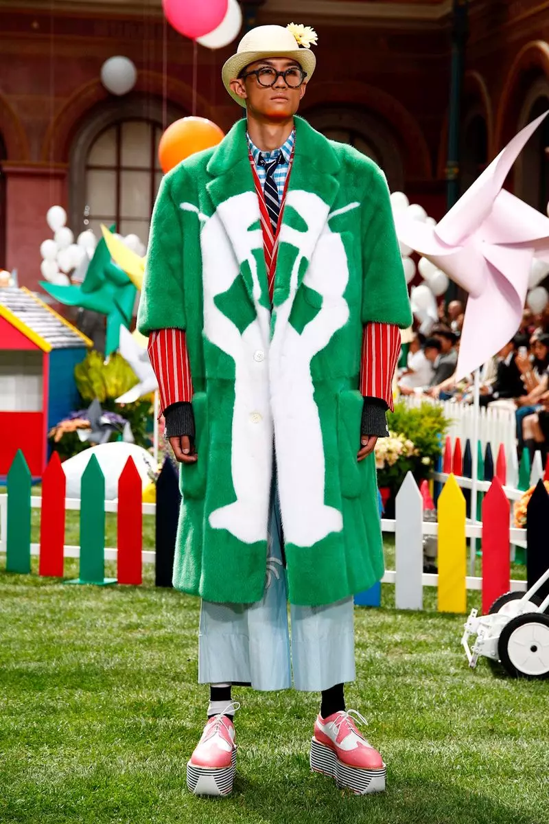 I-Thom Browne Menswear Ihlobo lasentwasahlobo lango-2019 Paris9