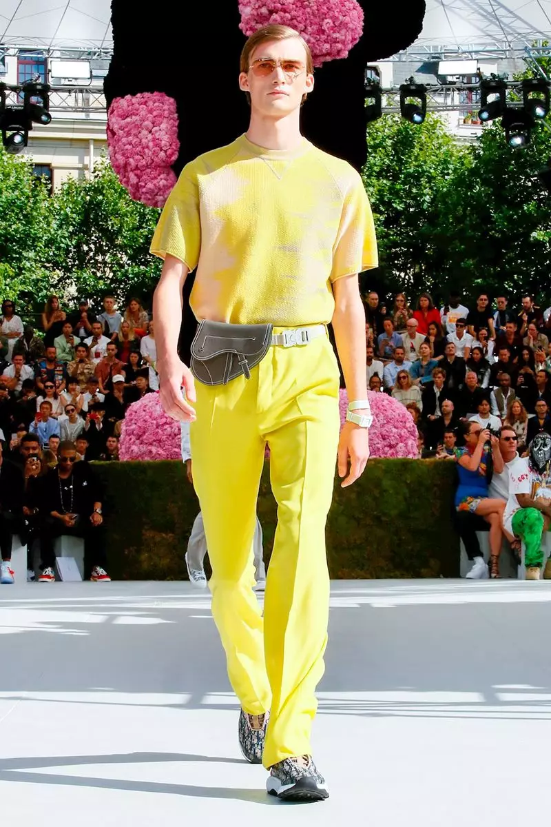 Dior Homme vyriški drabužiai, pavasario vasara 2019 Paryžius26