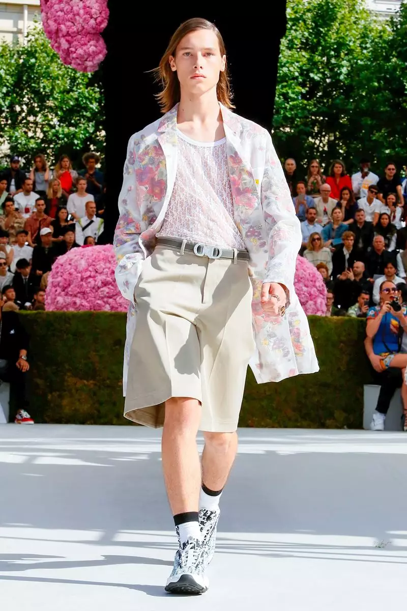 Dior Homme בגדי גברים אביב קיץ 2019 פריז33