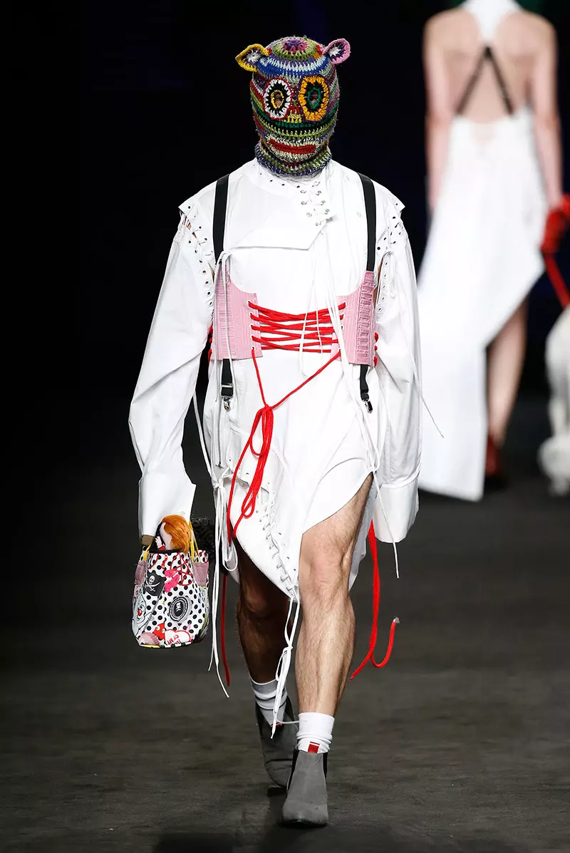 Inilabas ng Brain&Beast ang koleksyon nito sa Fall/Winter 2015 noong 080 Barcelona Fashion.