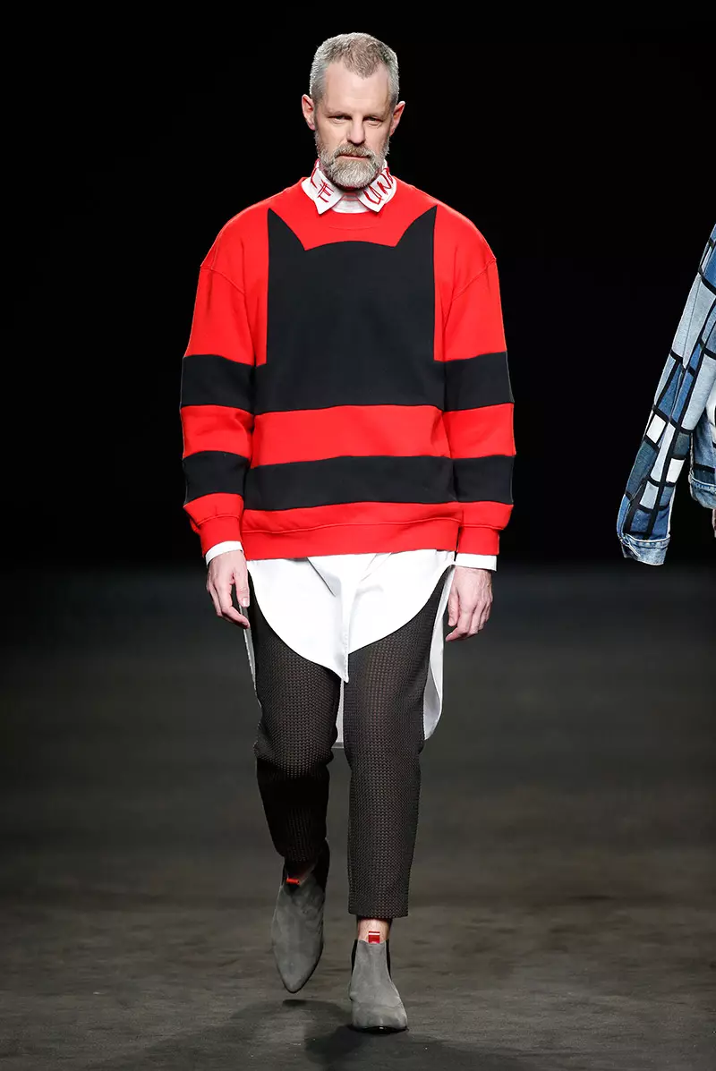 Inilabas ng Brain&Beast ang koleksyon nito sa Fall/Winter 2015 noong 080 Barcelona Fashion.