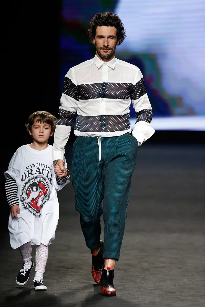 Brain & Beast presentó su colección Otoño / Invierno 2015 durante el 080 Barcelona Fashion.