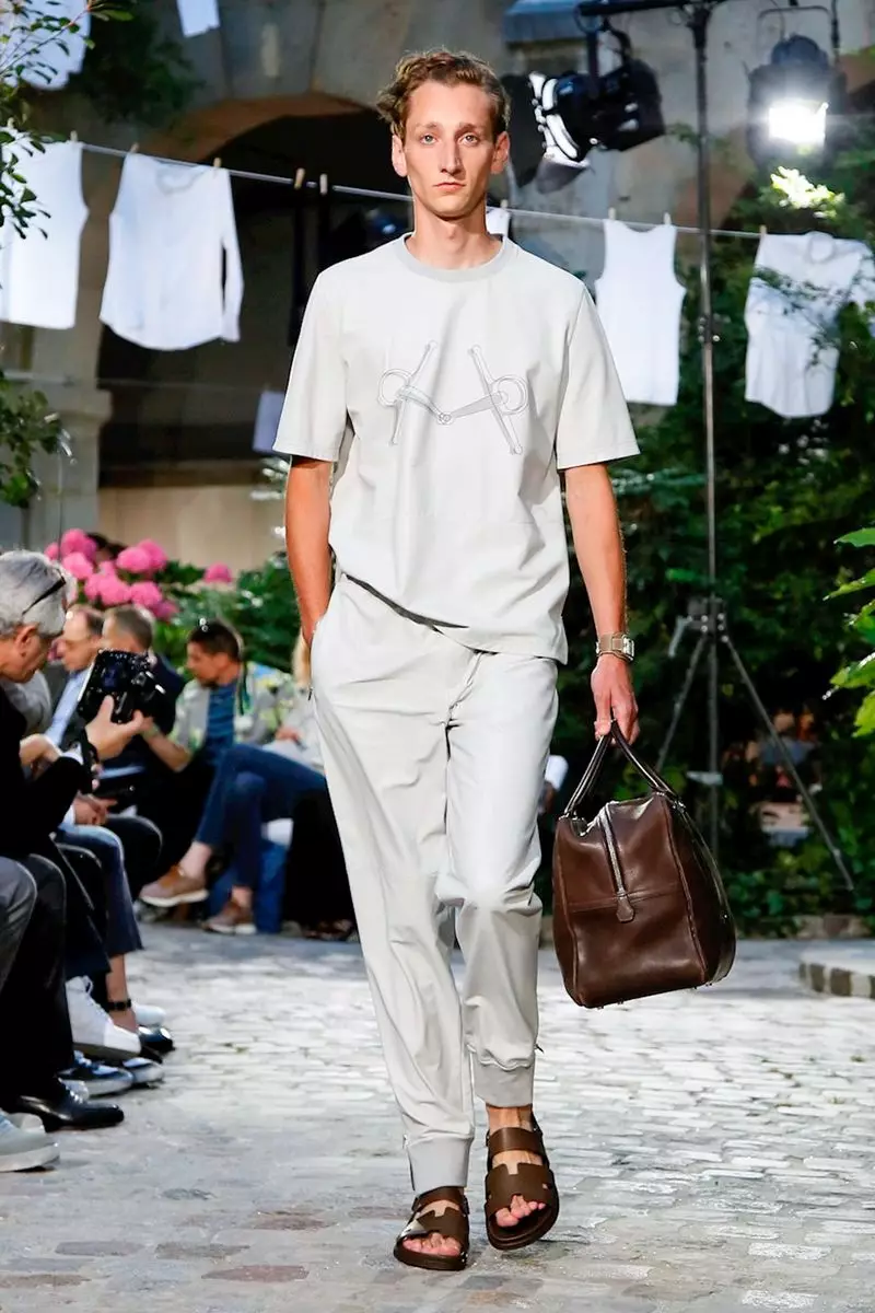 Hermes Menswear Bihar Havîn 2019 Parîs31