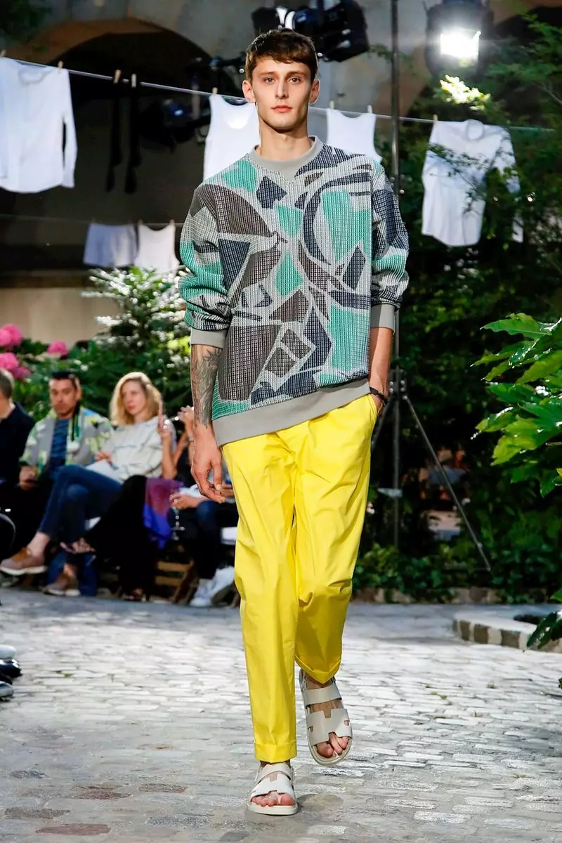 Hermes Menswear Prentan Ete 2019 Paris34