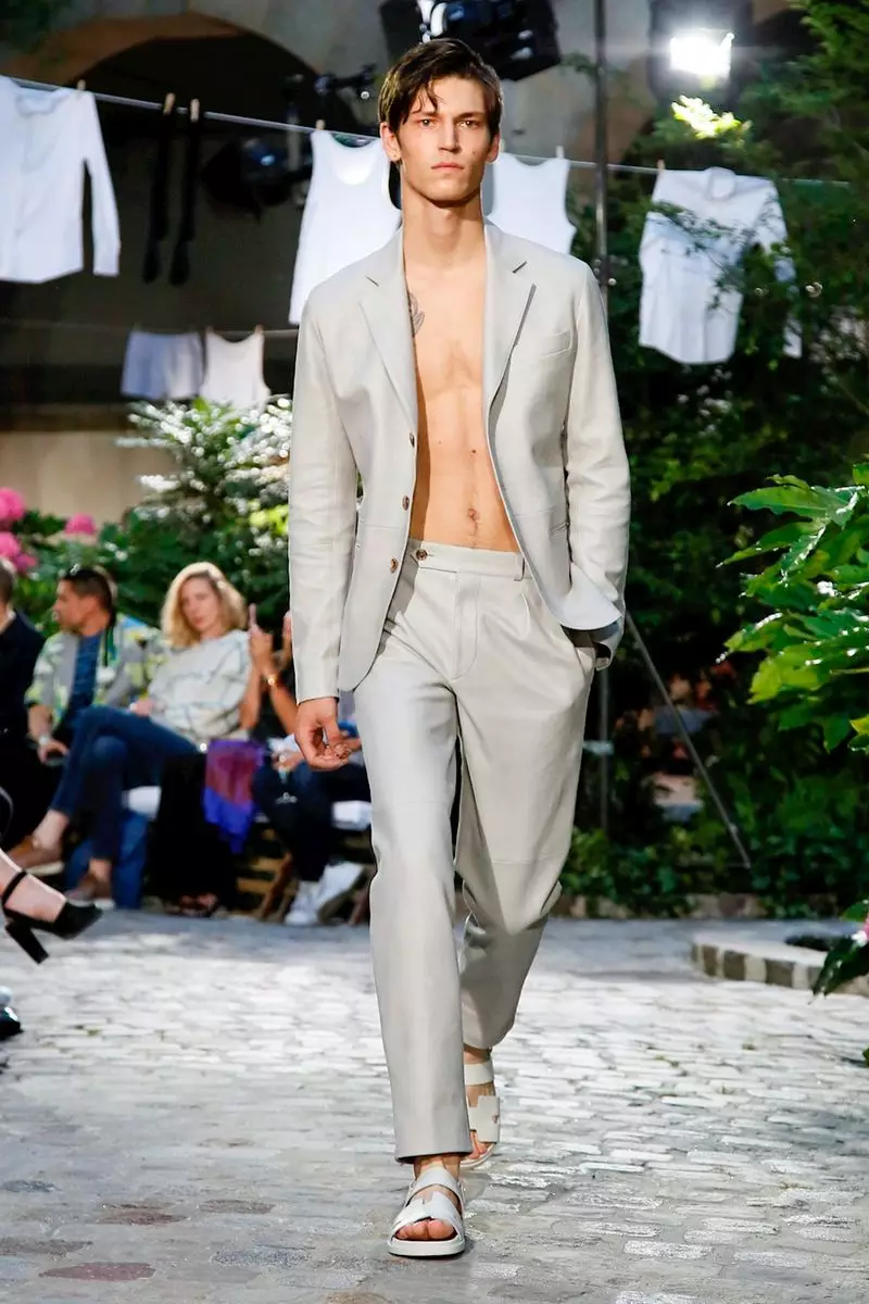 Hermes Menswear Spring Ting-init 2019 Paris35