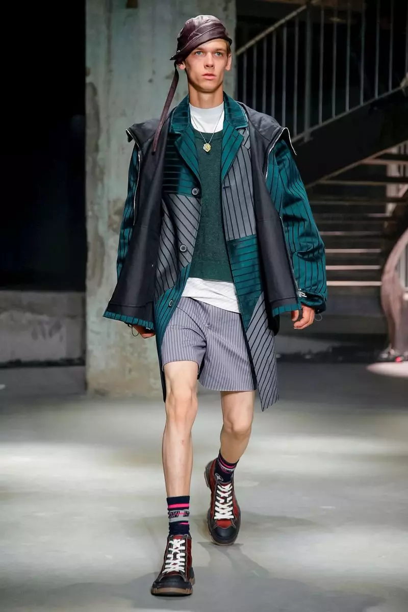 Lanvin Gizonezkoen Arropa 2019ko Udaberria Udako Paris30