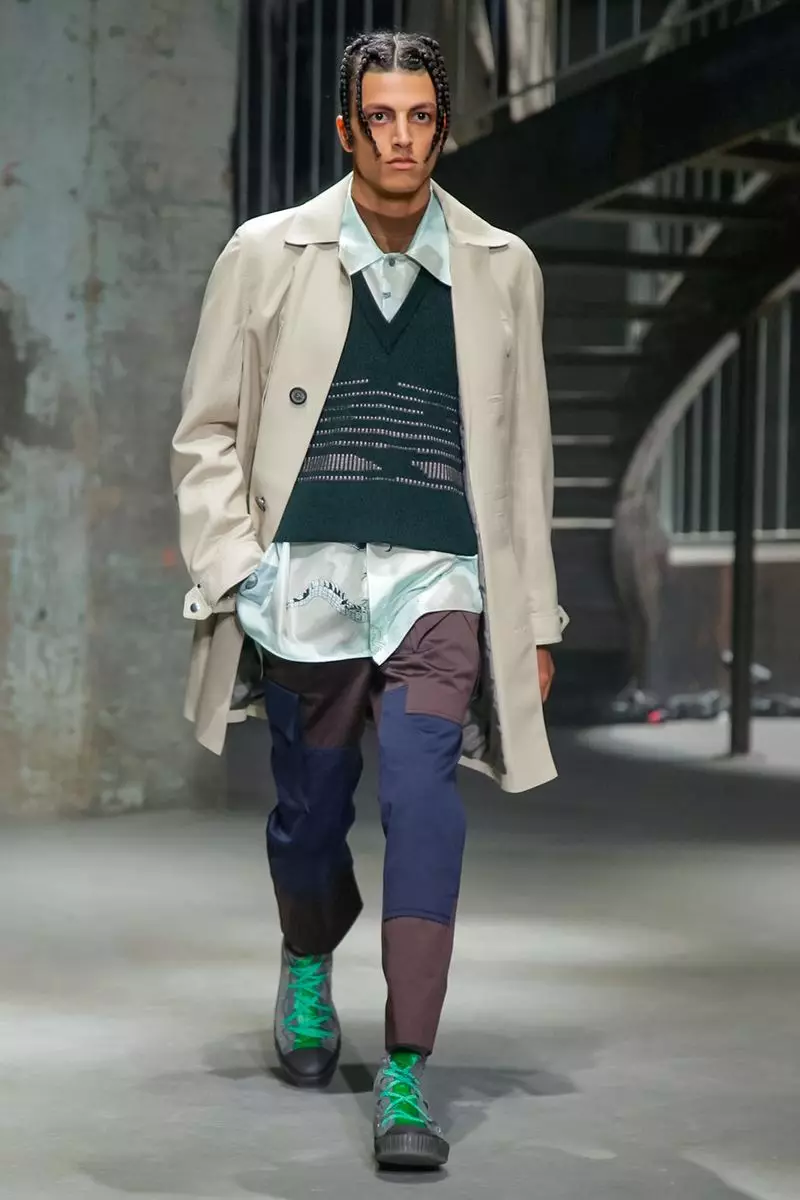 Lanvin Gizonezkoen Arropa 2019ko Udaberria Udako Paris45